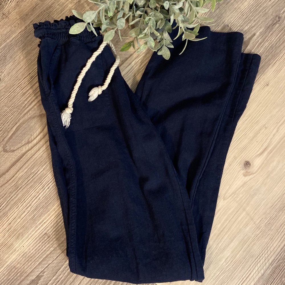 Navy blue palaso pants